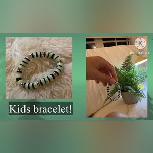 Mint oreo themed kids braclet